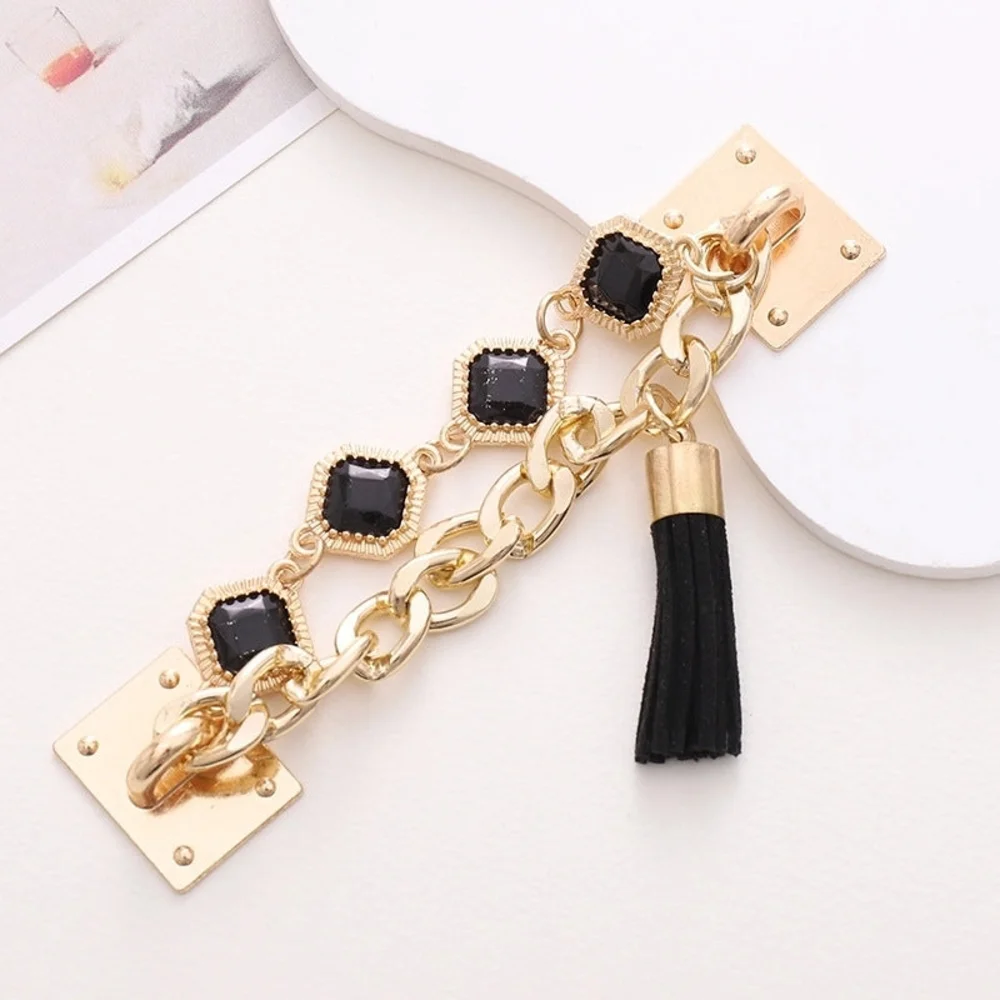 Gold Or Gunmetal Phone Chain